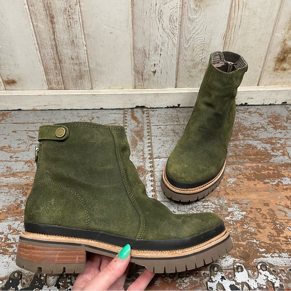 Ariat Leighton WP Casual Boots Olive Night - Picture 12 of 12